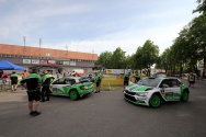 Rallye Český Krumlov: Technické přejímky